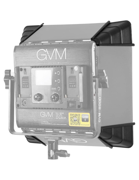 Difusor Softbox Plegable GVM RGB 850D para Luz LED 50W