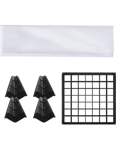 Difusor Softbox Plegable GVM RGB 850D para Luz LED 50W