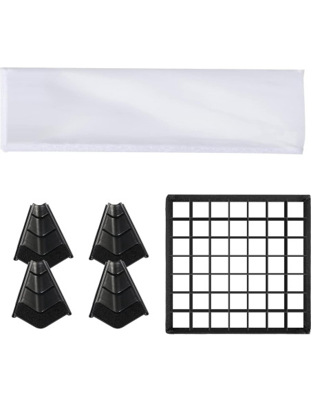 Difusor Softbox Plegable GVM RGB 850D para Luz LED 50W