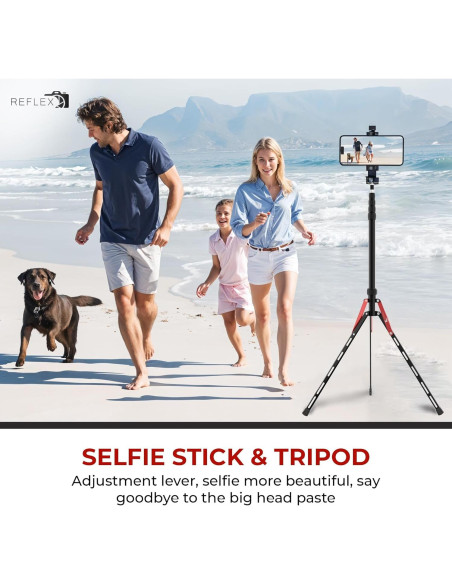 Soporte de Luz de Viaje Reflex Camera 2.2m Aluminio Ligero