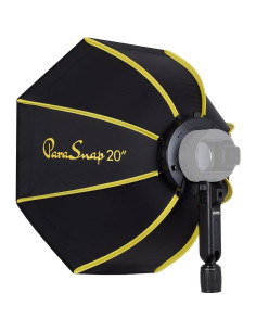 Softbox Octagonal Glow PS-B20K 50.8 cm para Flash Redondo 2