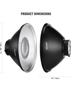 Reflector de Plato de Belleza NEEWER 30cm con Montura Bowens 2
