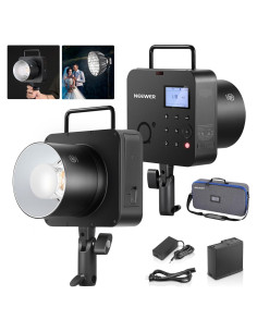 Flash de Estudio NEEWER Q4 400Ws TTL 2.4G con Bolsa