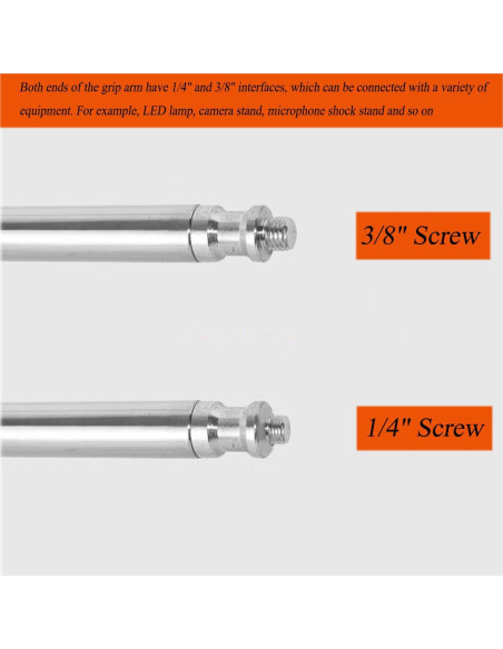 Brazo de Extensión YUOCU 128 cm Soporte de Acero Inoxidable