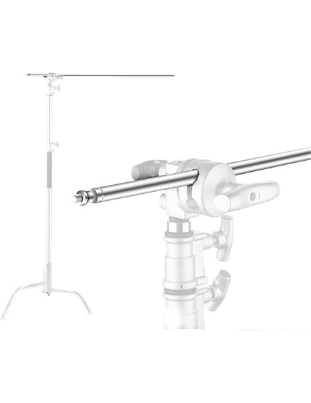 Brazo de Extensión YUOCU 128 cm Soporte de Acero Inoxidable