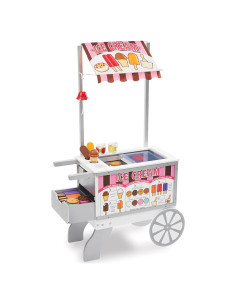 Carrito de Comida de Juguete Melissa & Doug - 40 Piezas