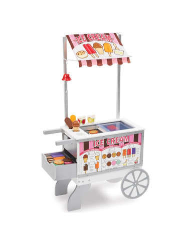 Carrito de Comida de Juguete Melissa & Doug - 40 Piezas