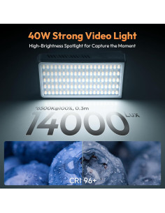 Luz de Video LED Bi-Color ULANZI LM-P40 40W 2700-6500K 2