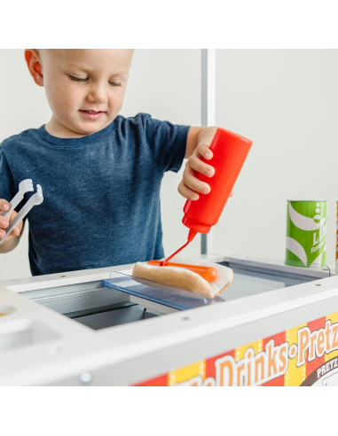 Carrito de Comida de Juguete Melissa & Doug - 40 Piezas