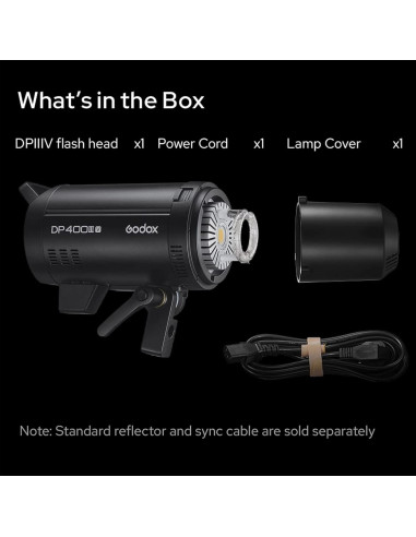 Flash de Estudio Godox DP400III-V 400Ws Inalámbrico 2.4G