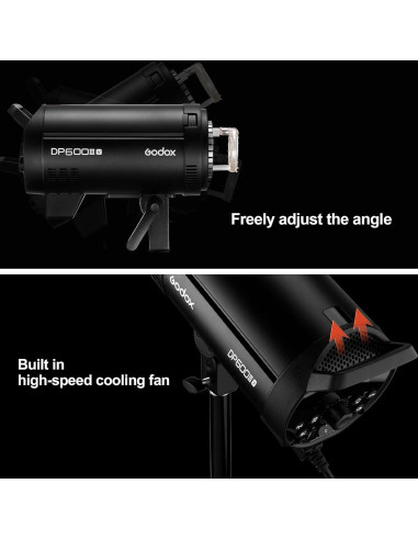 Flash de Estudio Godox DP600III-V 600Ws GN106 5800K-200K