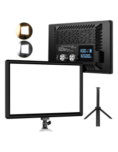 Luz de Video LED 22.86 cm Bonvvie Regulable 3000-6500K