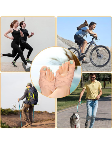 2 Piezas Correctores de Juanetes MBAIYO Tamaño S Alivio Dolor