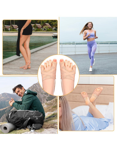 2 Piezas Correctores de Juanetes MBAIYO Tamaño S Alivio Dolor