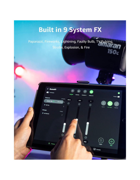 Aputure amaran 150c Luz de Video RGB 150W Montaje Bowens