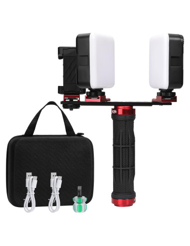 Luz de Relleno LED ANNWAH para Fotografía Dental y Móvil