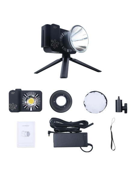 Luz de Video LED DFCINE DF-100BI-UM 100W Bi-Color 2700K-6500K Luz de Video LED DFCINE DF-100BI-UM 100W Bi-Color 2700K-6500K