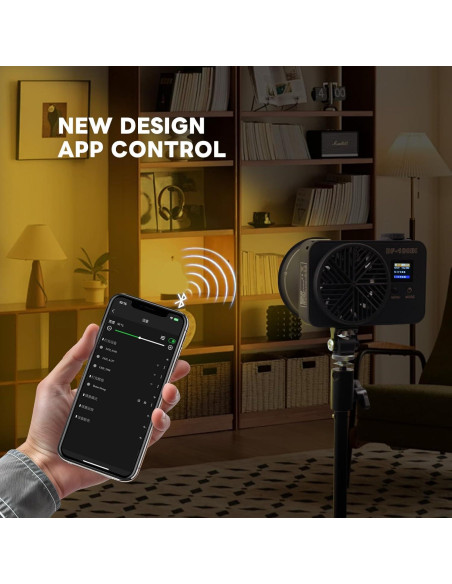 Luz de Video LED DFCINE DF-100BI-UM 100W Bi-Color 2700K-6500K Luz de Video LED DFCINE DF-100BI-UM 100W Bi-Color 2700K-6500K