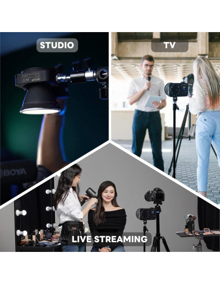 Luz de Video LED DFCINE DF-100BI-UM 100W Bi-Color 2700K-6500K Luz de Video LED DFCINE DF-100BI-UM 100W Bi-Color 2700K-6500K