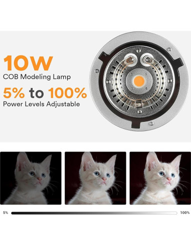 Godox MS200-V Luz de Flash Estroboscópica 200W LED 110V