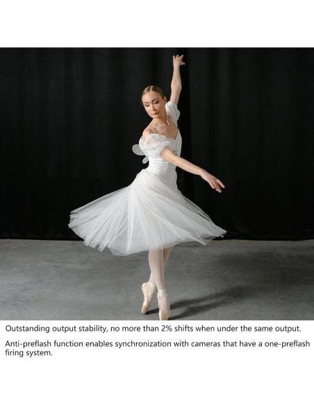 Godox MS200-V Luz de Flash Estroboscópica 200W LED 110V Godox MS200-V Luz de Flash Estroboscópica 200W LED 110V