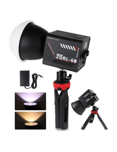 Luz de Video LED Portátil WBLOOMSI 60W Batería 8000mAh