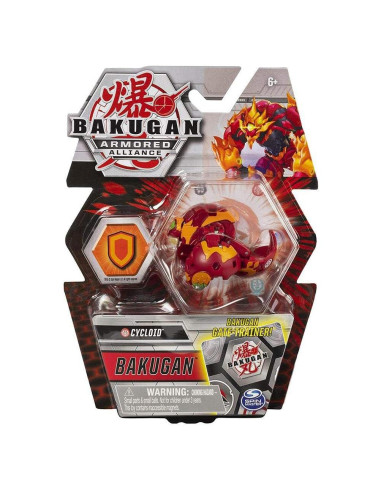 Bakugan Alianza Blindada Cycloid Pyrus con 2 BakuCores