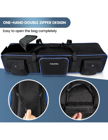 Bolsa de Transporte YOREPEK para Trípode 128 cm Resistente