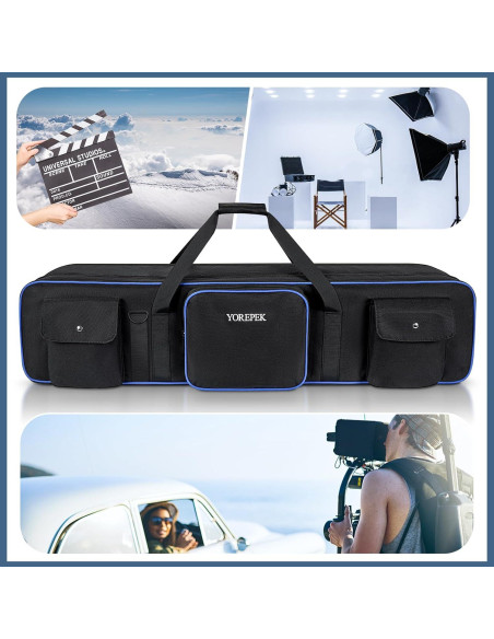 Bolsa de Transporte YOREPEK para Trípode 128 cm Resistente