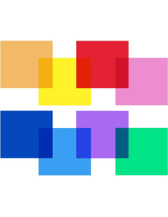 Filtros de Gel de Color Neewer 30x30 cm - 8 Colores 2