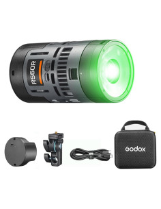 Godox RS60R Luz LED RGB Monolight Mini para Video