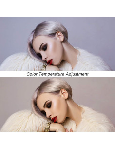 Kit de Luces LED Regulables Unicucp 2400-6800K con Soporte 2