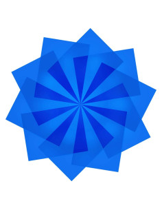 10 Filtros de Gel Azul Transparente Sakola 27.9x21.6 cm