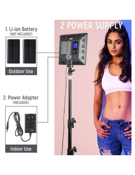 Kit de Iluminación LED RGB Weeylite Sprite20 - 2 Paneles