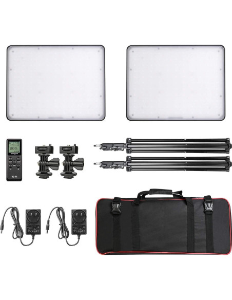 Kit de Iluminación LED RGB Weeylite Sprite20 - 2 Paneles