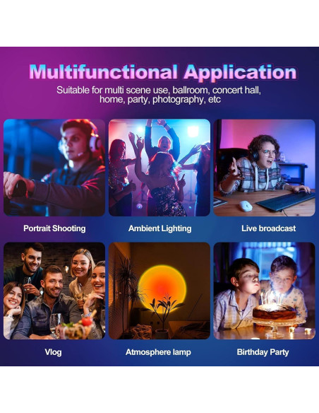 Luz LED RGB Desview CL60 para Cámara, 2000mAh, 2500-9000K