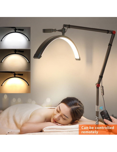 Luz de Pestañas LED Andoer HD-M700X Ajustable 36W