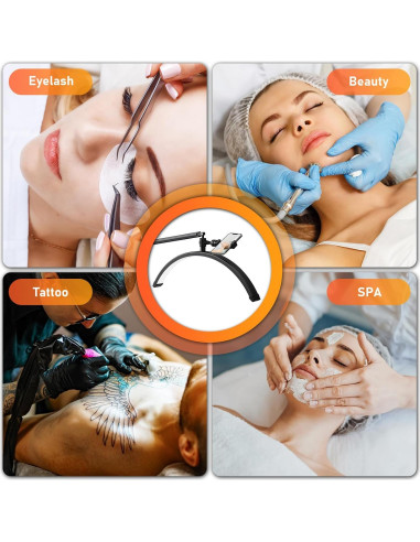 Luz de Pestañas LED Andoer HD-M700X Ajustable 36W