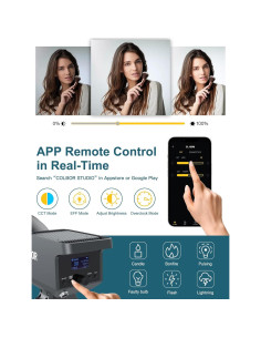 Luz LED Continua Bi-Color Colbor CL100 100W 2700-6500K 2