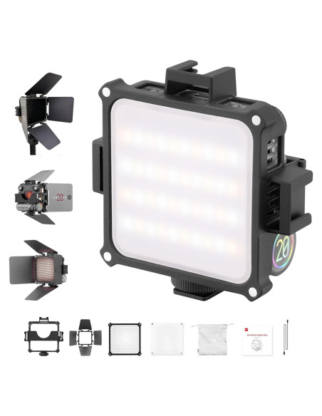 ZHIYUN FIVERAY M20 Combo Luz de Video LED Bi-Color 2700K-6500K ZHIYUN FIVERAY M20 Combo Luz de Video LED Bi-Color 2700K-6500K