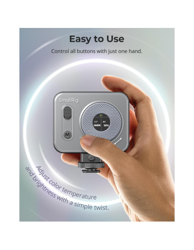 Luz LED de Video SmallRig Vibe P96 Pro 2500-6500K CRI95+