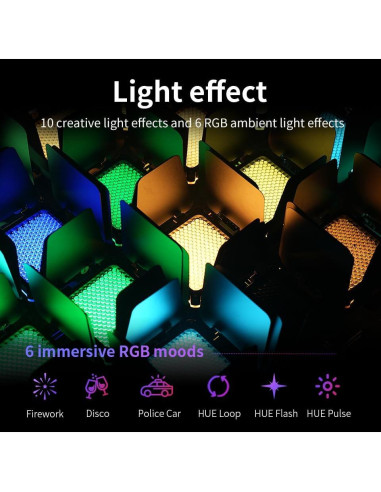 ZHIYUN FIVERAY M20 Combo Luz de Video LED Bi-Color 2700K-6500K