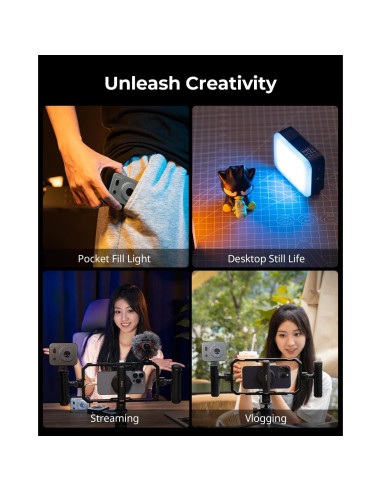 Luz LED de Video SmallRig Vibe P96 Pro 2500-6500K CRI95+