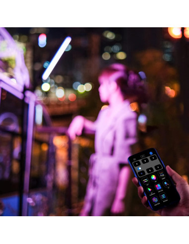 Varita de Luz LED Portátil JYC K21 RGB 2500K-8500K