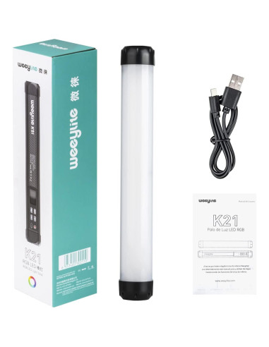 Varita de Luz LED Portátil JYC K21 RGB 2500K-8500K