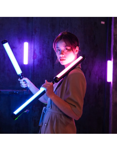 Varita de Luz LED Portátil JYC K21 RGB 2500K-8500K