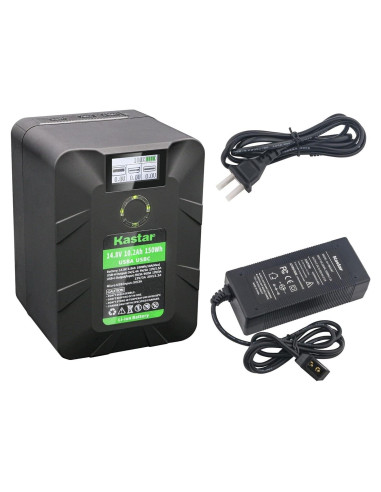 Batería V-Mount Kastar BP-Y150W + Cargador D-Tap 100Wh