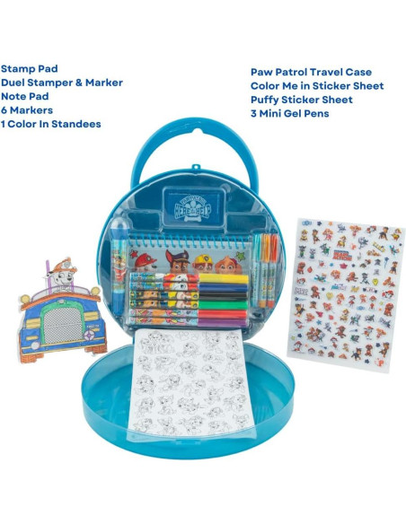 Conjunto de Actividades Paw Patrol con Estuche de Viaje