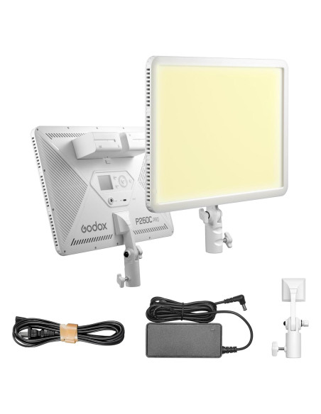 Panel de Luz Bi-Color Godox P260C Pro 45W Control APP Panel de Luz Bi-Color Godox P260C Pro 45W Control APP