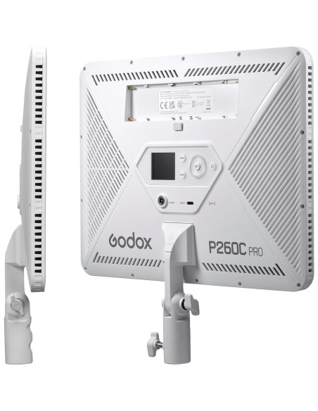 Panel de Luz Bi-Color Godox P260C Pro 45W Control APP Panel de Luz Bi-Color Godox P260C Pro 45W Control APP